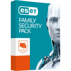 BOX ESET Family Security Pack pre 4 zariadenia / 1 rok