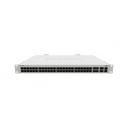 MIKROTIK RouterBOARD Cloud Router Switch CRS354-48G-4S+2Q+RM L5 (650MHz; 64MB RAM; 48xGLAN; 4x10G SFP+, 2x40G QSFP+)rack