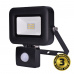 Solight LED reflektor PRO so senzorom, 10W, 850lm, 5000K, IP44