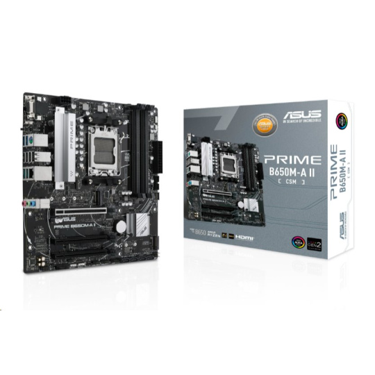 ASUS PRIME B650M-A II-CSM soc AM5 DDR5 B650 mATX D-Sub HDMI DP