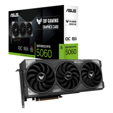 ASUS TUF RTX5060 GAMING OC 8GB/128-bit GDDR7 HDMI 3xDP ASUS TUF RTX5060 GAMING OC 8GB/128-bit GDDR7 HDMI 3xDP