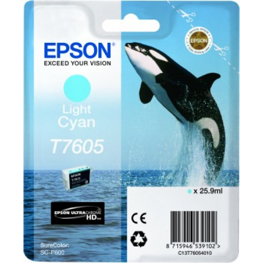 Epson atrament SC-P600 light cyan