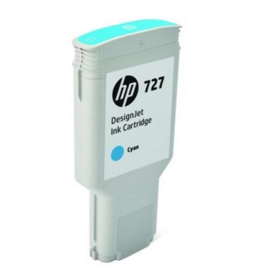 F9J76A HP 727 300-ml Cyan DesignJet Ink Cartridge