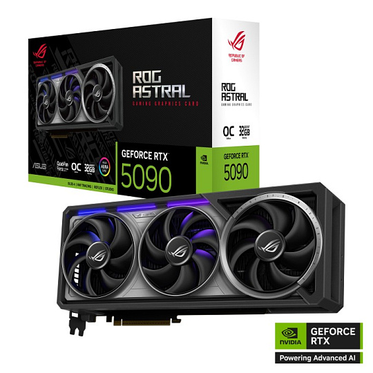 ASUS ROG ASTRAL RTX5090 GAMING 32GB/512-bit GDDR7 2xHDMI 3xDP ASUS ROG ASTRAL RTX5090 GAMING 32GB/512-bit GDDR7 2xHDMI 3xDP