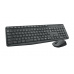 Logitech® MK235 Wireless Keyboard and Mouse - GREY - US INT'L - INTNL