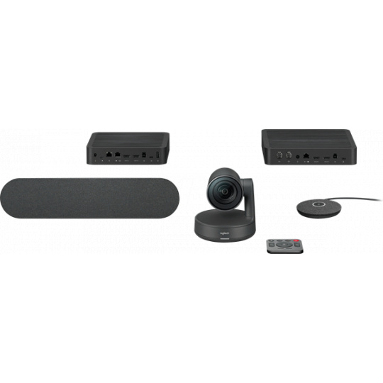 Logitech® Rally Ultra-HD ConferenceCam - BLACK - USB 