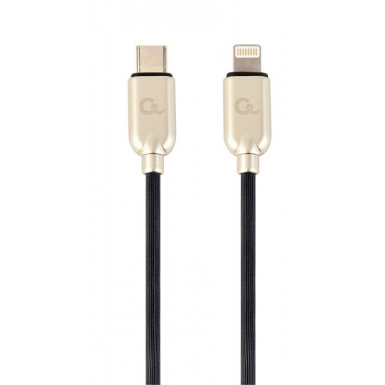 Gembird kábel nabíjací USB-C (M) na 8pin Lightning (M), 1 m, čierny