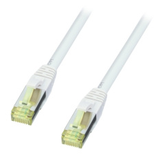 patch kábel Cat7, SFTP, LSOH, 1m, biely, Cu, UL patch kábel Cat7, SFTP, LSOH, 1m, biely, Cu, UL