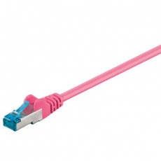 patch kábel Cat6A, SFTP, LS0H - 3m, purpurový