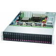Supermicro® SC216BE1C4-R1K23LPB 2U  24 x 2,5" hot-swap SASII /SATA