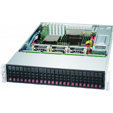 Supermicro® SC216BE1C4-R1K23LPB 2U  24 x 2,5" hot-swap SASII /SATA