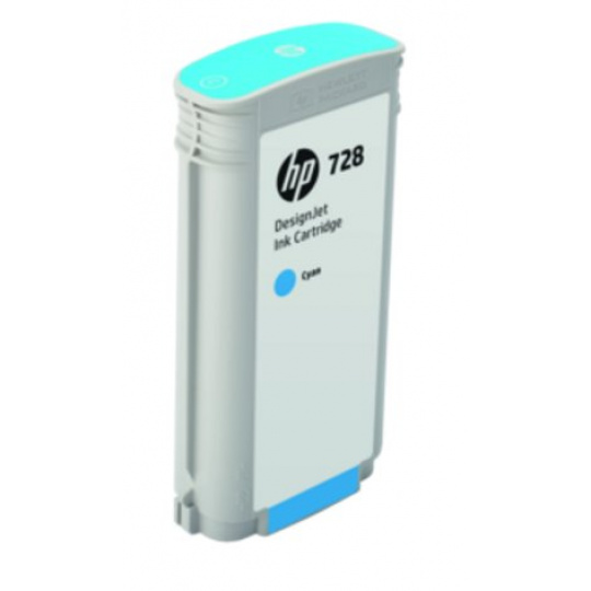 F9J67A HP 728 130-ml Cyan DesignJet Ink Cartridge