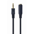 Gembird 3.5 mm stereo audio extension cable M/F, 5 m