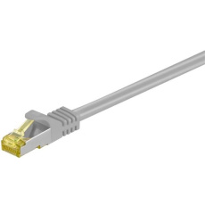 S/FTP (PiMF) Patchkábel LSOH Cat7, sivý, 10m S/FTP (PiMF) Patchkábel LSOH Cat7, sivý, 10m