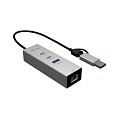 i-tec USB-C/USB-A Metal HUB 3 (2x USB-C, 1x USB-A) Port + 2.5GLAN