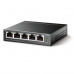 TP-LINK "5-Port Gigabit Easy Smart Switch with 4-Port PoE+, 4× Gigabit PoE+ Ports, 1× Gigabit Non-PoE Ports"