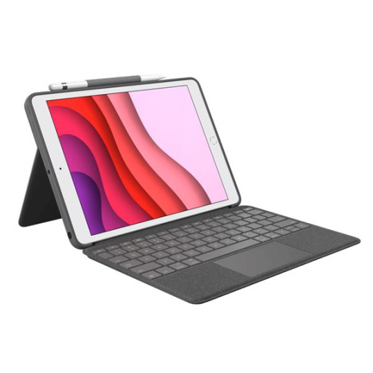 Logitech® Combo Touch for iPad Air (4th generation) - GREY - US - N/A - N/A - INTNL