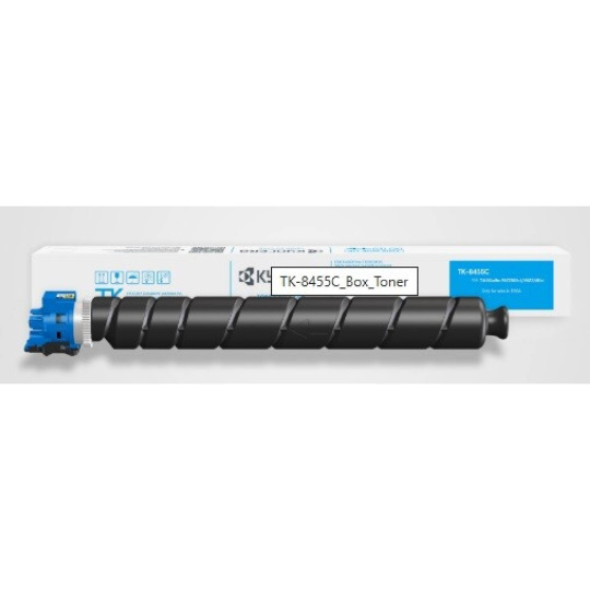 KYOCERA TK-8455C Toner cyan na 12 000 A4 (pri 5% pokrytí), pre TASKalfa MZ2501ci
