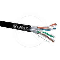 Instalační kabel Solarix CAT6A STP PE
