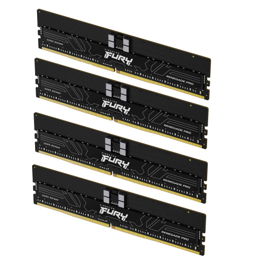64GB 5600MT/s DDR5 ECC Reg CL36 DIMM (Kit of 4) FURY Renegade Pro XMP