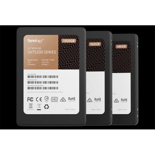 Synology™ 2.5” SATA SSD SAT5200   480GB 