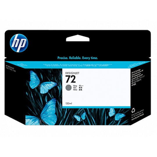 HP 72 130 ml Grey Ink Cartridge with Vivera Ink