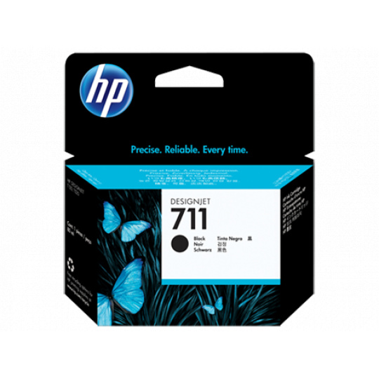 HP náplň č. 711 čierna, 80 ml