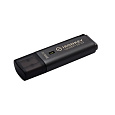 256 GB . USB 3.2 kľúč . Kingston IronKey Locker+ 50 G2, strieborný ( r145MB/s, w115MB/s)