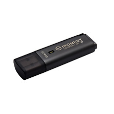 256 GB . USB 3.2 kľúč . Kingston IronKey Locker+ 50 G2, strieborný ( r145MB/s, w115MB/s)