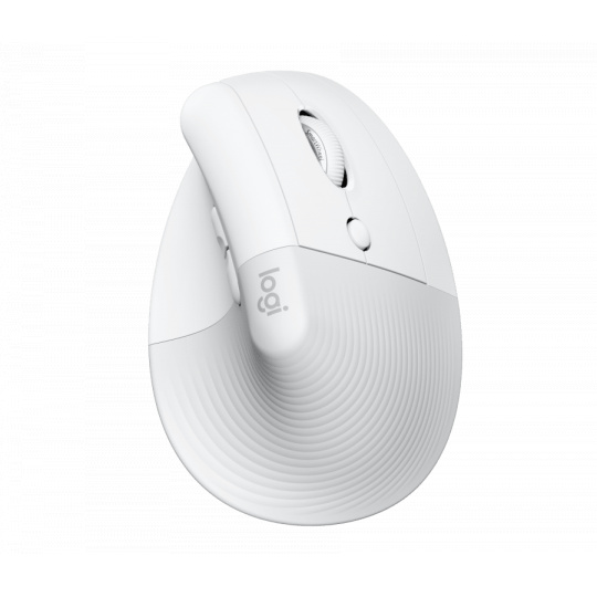 Logitech® Lift Vertical Ergonomic Mouse for Business - OFF-WHITE/PALE GREY - pre pravákov