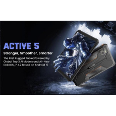 Blackview Active 5 Rugged Tab 8GB/ 128GB, 8,7" FHD, Corning Glass 3, 13MP/16MP, Android 15, Cierny
