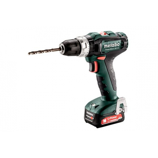 Metabo PowerMaxx SB 12 * Aku Príklepová vŕtačka so skrutkovačom   TV00