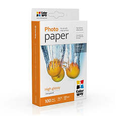 ColorWay Fotopapier Vysoko lesklý 200g/m2,100ks,10x15