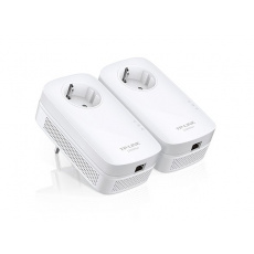 TP-LINK TL-PA8010PKIT AV1300 Passthrough Powerline Kit, Qualcomm,  1 Gigabit Port,1300Mbps Powerline