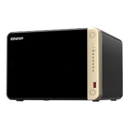 QNAP™ TS-664-8G 6 Bay NAS, Intel® Celeron® N5095 , 8GB DDR4 R