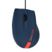 Canyon M-11, optická myš, USB, 1000 dpi, 3 tlač, tmavo-modro-červená