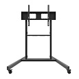 EDBAK Flat Screen Trolley for One 55"- 110" Screen, up to 130kg, VESA: 100x100 up to 1000x600, BlackManufacturer: EDBAK