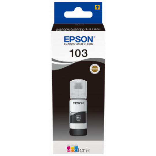 Epson atrament L3xxx Black ink container 65ml - 4500str.