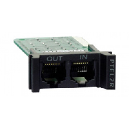 APC REPLACEABLE, RACKMOUNT, 1U, 2 LINE TELCO SURGE PROTECTION MODULE