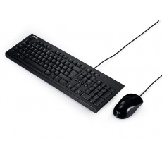 ASUS U2000 - drotova klavesnica a mys ( cierna ) CZ/SK ASUS U2000 - drotova klavesnica a mys ( cierna ) CZ/SK
