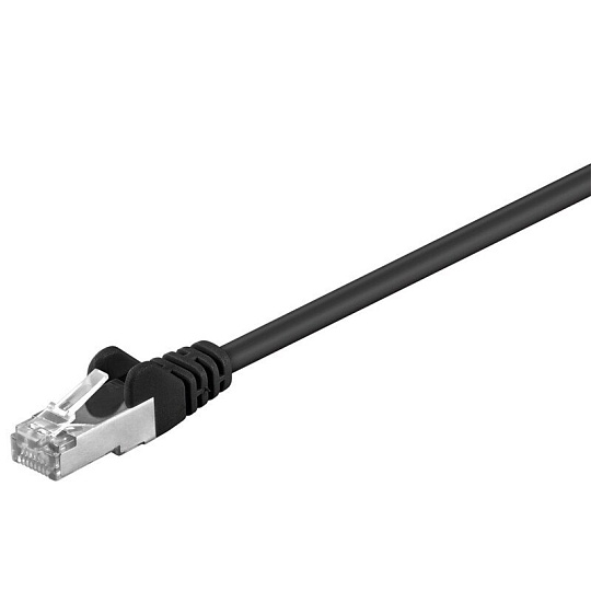CNS FTP Patchkábel 5m cat.5e, čierny, CCA CNS FTP Patchkábel 5m cat.5e, čierny, CCA