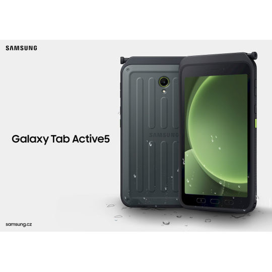 Samsung Tablet Galaxy Tab Active 5, 8" X300 128GB, WiFi, green