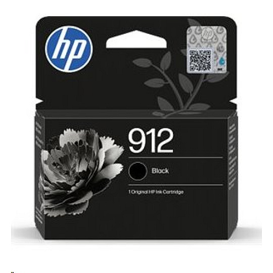 HP 912 Black Original Ink Cartridge HP 912 Black Original Ink Cartridge