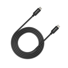 Canyon UC-42, 2 m kábel USB-C / USB-C, 48V/5A, výkon 240W EPR, 20GBPS, pre notebooky, E-mark čip, čierny