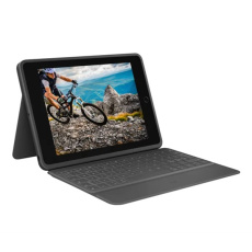 Logitech® Rugged Folio for iPad (10th gen) - OXFORD GREY - UK - INTNL