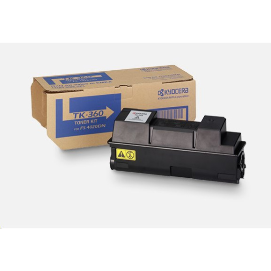 KYOCERA TK-360 Toner na 20 000 A4 (pri 5% pokrytí), pre FS-4020DN KYOCERA TK-360 Toner na 20 000 A4 (pri 5% pokrytí), pre FS-4020DN