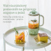 BUYDEEM Multifunkčný nápojový prístroj, model K314, farba zelená, EU