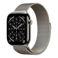 Apple Watch Series 11 GPS + Cellular 46mm Natural Titanium Case with Natural Milanese Loop - S/M
