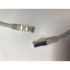 CNS patch kábel Cat6A, S-STP, LSOH - 2m , šedý