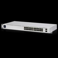 Ubiquiti UniFi Switch   24x1000Mbps, PoE 802.3af/at, 2xSFP, LCM display)